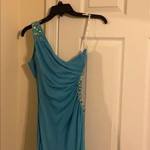 Camille La Vie Dresses - Long Blue Formal Dress Camille La Vie Dresses - Long Blue Formal Dress